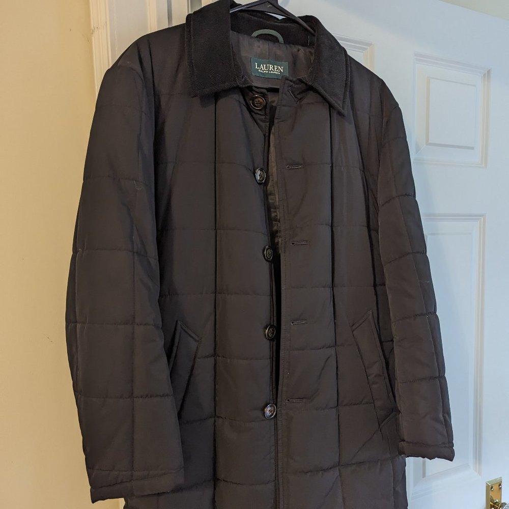 Men's black Ralph Lauren coat